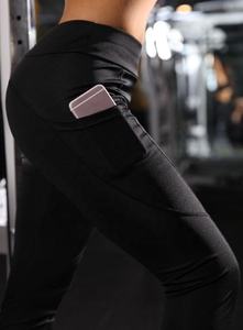 High Quality 100% <b>Polyester</b> Custom OEM Service Breathable Lightweight <b>Leggings</b> Women's Fitness <b>Leggings</b> - Product Image 5