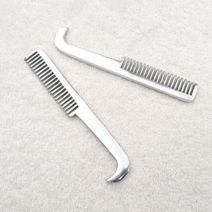 ALUMINIUM MANE COMB & HOOF PICK TT-5105 <b>Grooming</b> Tools for Horse Care - Product Image 1