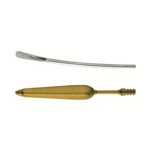 Élévateur de cuir chevelu avec aspiration, pointe large de 1/2mm, pointe incurvée 10 8.5 pouces, 26 cm - Product Image 3