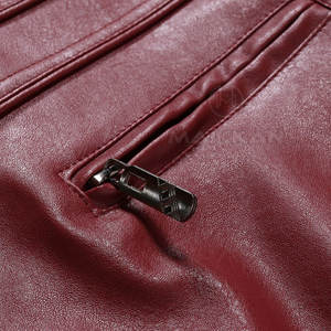 Veste en cuir PU et laine sur mesure de haute qualité, service OEM, meilleur prix, vêtements d'hiver - Product Image 6