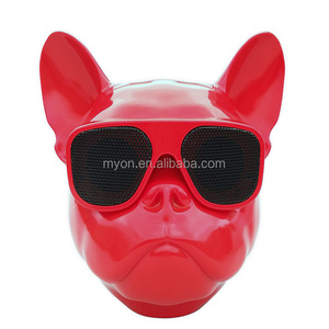 <span class=keywords><strong>Parlantes</strong></span> Bluetooth Bulldog Altavoz para regalo Deep Bass inalámbrica altavoces radio telescopio Cámara Altavoz de Audio - Product Image 3