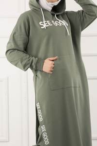 Nouvelle saison, femmes, nouveau modèle d'été, ensemble 2 pièces, vêtements islamiques, abaya, kaftan, Dubaï, arabe, musulman, mode islamique, qualité turque - Product Image 2