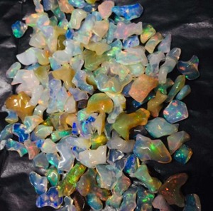 Tự Nhiên Chữa Bệnh Đá Quý Miễn Phí Hình Thức Đa Màu Sắc <span class=keywords><strong>Tourmaline</strong></span> Nguyên Thô Thô Prong Set Đồ Trang Sức IGI Chứng Nhận Ngày Giáng Sinh Quà Tặng 10x12mm - Product Image 3