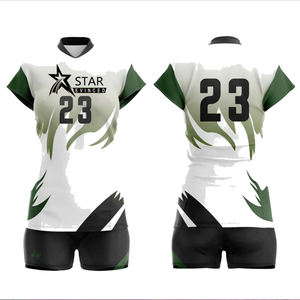 Maillot de volleyball personnalisable pour hommes personnalisé avec nom et motif pour créer votre propre uniforme de club de volleyball d'équipe - Product Image 2