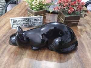 SITTING BLACK CAT SHINING URN FUNERAL SUPPLIES - Product Image 4