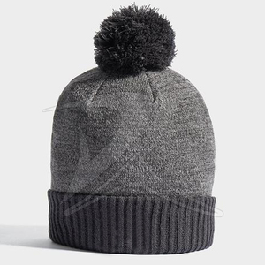 Bonnet de voyage en laine 100% de haute qualité, respirant, imperméable, tricoté avec un patch personnalisé, vente chaude pour l'hiver, promotion de la mode - Product Image 5