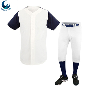 High Quality Custom Baseball Uniform With Custom Button <b>Down</b> Jersey and Custom <b>Pants</b> Baseball Uniforms Designs - Product Image 2