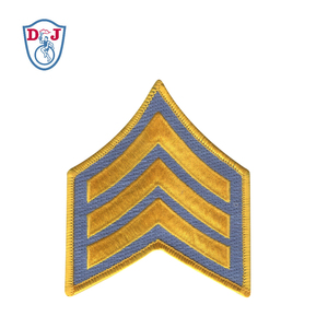 ป้ายเย็บติดแบบเชฟรอน ป้ายยศ ป้ายเย็บติดสำหรับเครื่องแบบ - Product Image 4