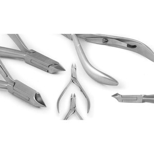 Stainless Steel Premium Professional Cuticle Nippers Nail Ingrown <b>Toe</b> Nail Cutter Heavy Duty Nail Clipper Sustainable Wide Jaw - Product Image 3
