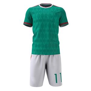 男女兼用高品質アメリカサッカーサッカーユニフォーム通気性プラスサイズ大人用トップス昇華を使用してカスタマイズ - Product Image 1