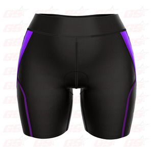 Wholesale Custom Quick-Dry Breathable Polyester 3D Cushion Padded Bib Pants - Product Image 2