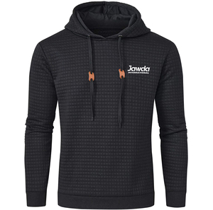 Sudaderas con capucha de lana de algodón con logotipo personalizado para hombre con estampado bordado Sudaderas de invierno personalizadas en blanco sublimadas - Product Image 1