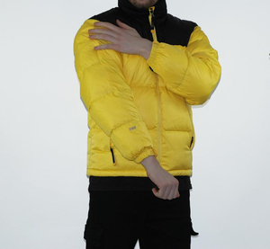 Vestes d'hiver pour hommes, fabrication OEM en gros, sur mesure, manches longues, coupe courte, matelassées, pour hommes - Product Image 4