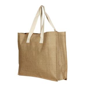 Sacs de shopping en jute écologiques imprimés sur mesure, fermeture éclair personnalisée, couleur personnalisée, pour femmes - Sacs du premier fabricant indien - Product Image 3
