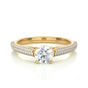 Engagement Real Diamond <b>Ring</b> at Wholesale Price Designer Collection Diamond Jewelery IGI Certified Daily Wear <b>Ring</b> Diamond <b>Ring</b> - Product Image 1