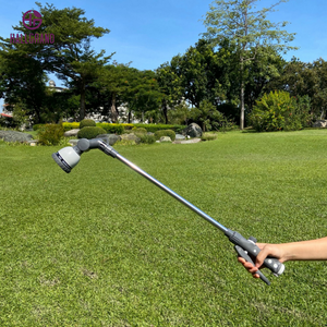 Varita de PULVERIZADOR DE AGUA ajustable con 10 patrones, Control de gatillo frontal fácil de apretar, boquilla de manguera de jardín, agarre cómodo aislado, 28"