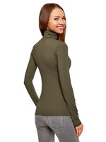Camiseta Casual de Cuello Alto y Manga Corta para Mujer 2023, Personalizada, Talla Grande, 100% Algodón Jersey Lavado, Transpirable, Ecológica, Estampada