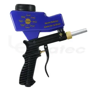 Pnömatik aletler kumlama püskürtme tabancası kumlama tabancası LEMATEC Soda patlatma pas boya temizleme