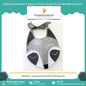 Baberos de algodón suave para bebé, Bandana de buena calidad, de la India - Product Image 3