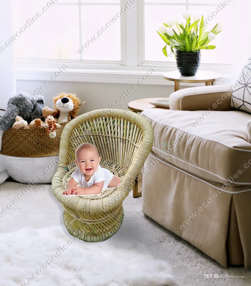 Bán Chạy Nhất GIƯỜNG GỖ Đạo Cụ Chụp Ảnh Trẻ Sơ Sinh Wicker Dệt Trẻ Em Ghế Cổ Điển Cũi Em Bé Giỏ Chất Độn Cot Bát Bọc