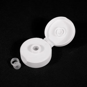 ฝาปิดขวดพลาสติก PP สีขาวแบบมีซี่โครง ขนาด 38/400 พร้อมฝาปิดแบบพลิก - Product Image 5