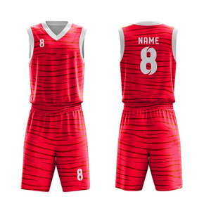Uniforme de basket respirant grande taille 100% polyester à séchage rapide sans manches - Product Image 4