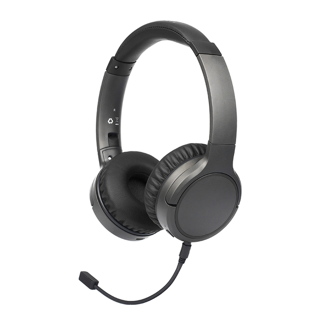 Factory Hot Sale Active Noise Cancelling Headset Over Ear Headphone High Quality Bluetooth Headset With Microphone