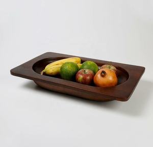 Juego de ensaladeras y frutas de madera de acacia pulida desechable de alta calidad, utensilios de cocina ecológicos para el hogar y el hotel, venta al por mayor - Product Image 4