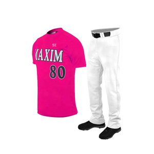 Faites votre propre logo pas cher prix Best-seller uniforme de baseball Prix compétitif Fabriqué en usine Premium qualité uniforme pour hommes - Product Image 3