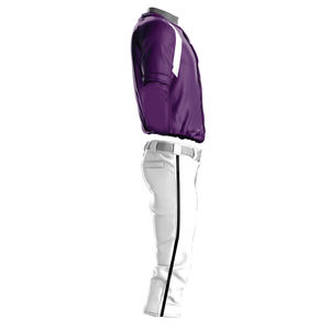 Maillot de baseball personnalisé en gros | Manches courtes vierge | Prix bon marché | Sublimation et broderie disponibles - Product Image 4