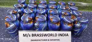 Recuerdo elegante, urna de cremación, suministros funerarios, Brassworld, India - Product Image 4