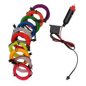 DC 12V EL hattı çakmak sürücü kontrol 1-5M Neon işık EL tel Glow esnek neon el tel sürücü invertör - Product Image 6
