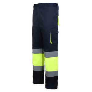 Pantalon de sécurité à Vis hi-vis pour la Construction, vêtement réfléchissant, antistatique, étanche - Product Image 4