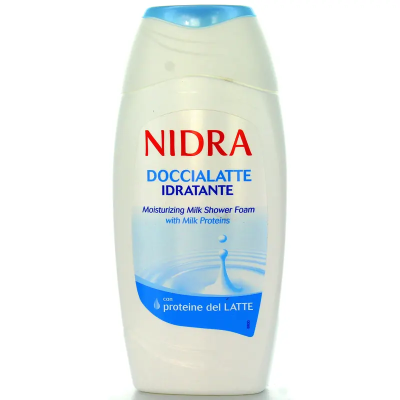 Douchegel Melk Bad Nidra Hydraterende Body Vloeibare Zeep 250 Ml Italiaanse