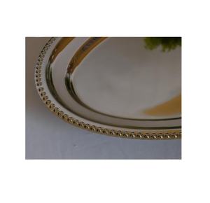 Bandeja Decorativa Clásica, Acero Inoxidable de Primera Calidad con Acabado Espejo, Apta para Lavavajillas, Bandeja de Diseño para Restaurante - Product Image 6
