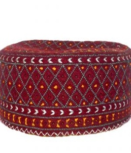 2021 último diseño de gorras de oración musulmanas de algodón liso y a rayas para adultos para deportes y oración - Product Image 5