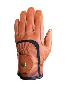 Gants d'équitation pour femmes en cuir véritable - Product Image 6
