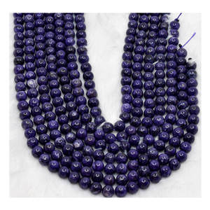 Grande Demande, Qualité Supérieure : Perles de Pierre Naturelle Colorées Teintées 8mm pour Décoration, Vente Directe Usine - Anshul Impex - Product Image 1