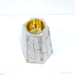 Artesanías de alta calidad, bandeja con incrustaciones de perlas madre pulidas, caja, quemador de incienso, juego Bakhoor, artesanías naturales de estilo Mubkhar Madkhan - Product Image 4