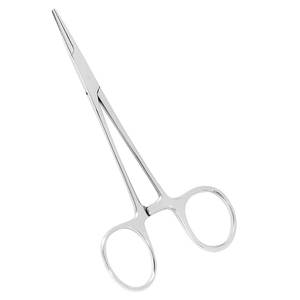 Pince ovale à pointe fermée Kelly, 18 cm, en acier inoxydable chirurgical antirouille, instrument chirurgical manuel de base, CE - Product Image 6