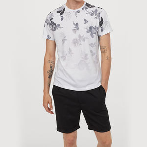 T-shirts pour hommes de qualité garantie personnalisés à bas prix avec logo privé attrayant - Product Image 3