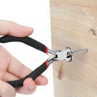 Pince coupante universelle multifonction OEM 6 pouces en acier inoxydable de qualité industrielle robuste avec extrémité de poignée forgée