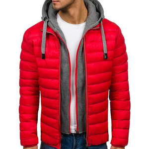 Nueva chaqueta softshell con burbujas, cortavientos, estilo bomber, acolchada, talla grande, con cremallera, para invierno, para hombre, chaqueta abrigada. - Product Image 1