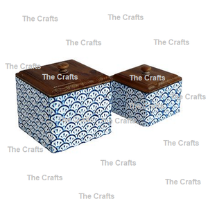 Caja de 3 tamaños diferentes de madera para sal, pimienta y especias, contenedor de especias Masala Dabba para accesorios de cocina - Product Image 3