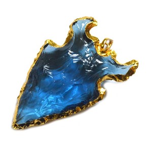 Buy Online Cow Horn Shape Arrowheads Pendants : Cow Horn Shape Arrowheads Pendants for Sale - Product Image 1