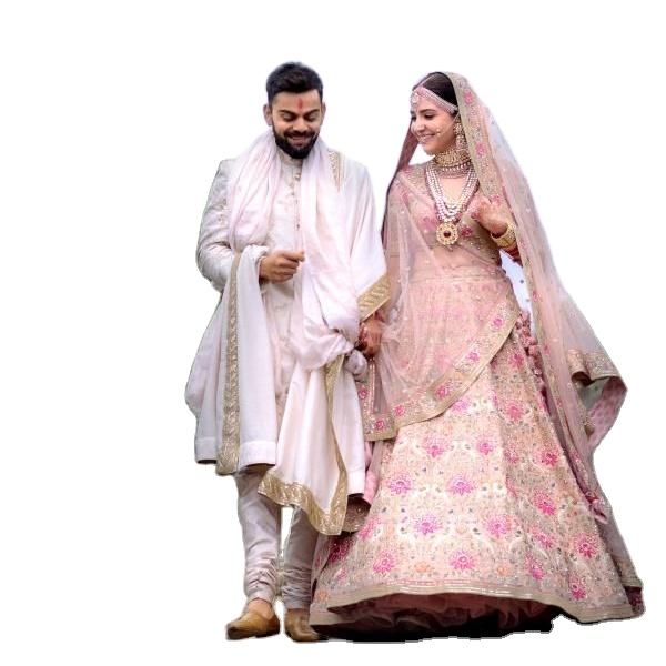 Indian Wedding Lacha Designer Gowns Suits for 2024