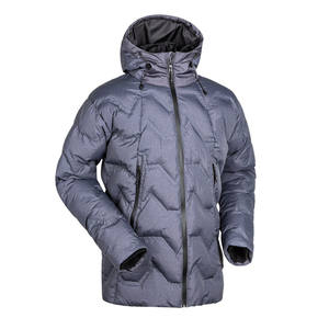 Blousons d'hiver matelassés en polyester pour hommes, coupe confortable, broderie personnalisée, imperméables, coupe-vent, qualité supérieure, vente en gros - Product Image 5