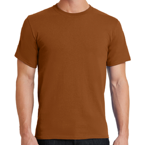 New Design Best Quality Solid Color O-Neck Men's T-Shirt Short Sleeve 100% Cotton Eco-Friendly Quick Dry Breathable Regular Fit - Product Image 2