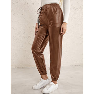 กางเกงลำลองสไตล์ฮิปฮอปเอวสูงปานกลางทรงพลัสไซส์ออกแบบได้ตามต้องการ - Product Image 6