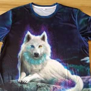 T-shirts pour hommes très demandés, effet néon personnalisé, multicolores, décontractés, sublimation, pour adultes, à prix très bas - Product Image 2